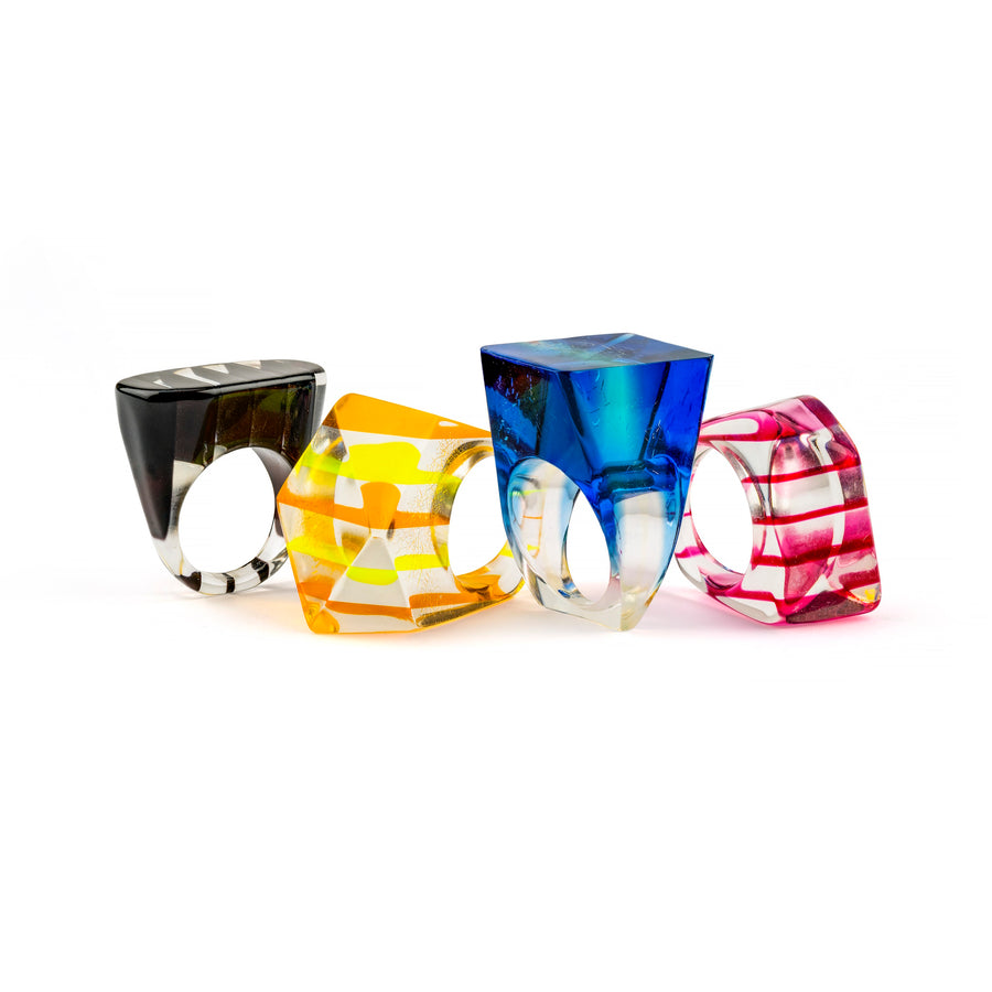 60th Anniversary Collection - Lucite Rings