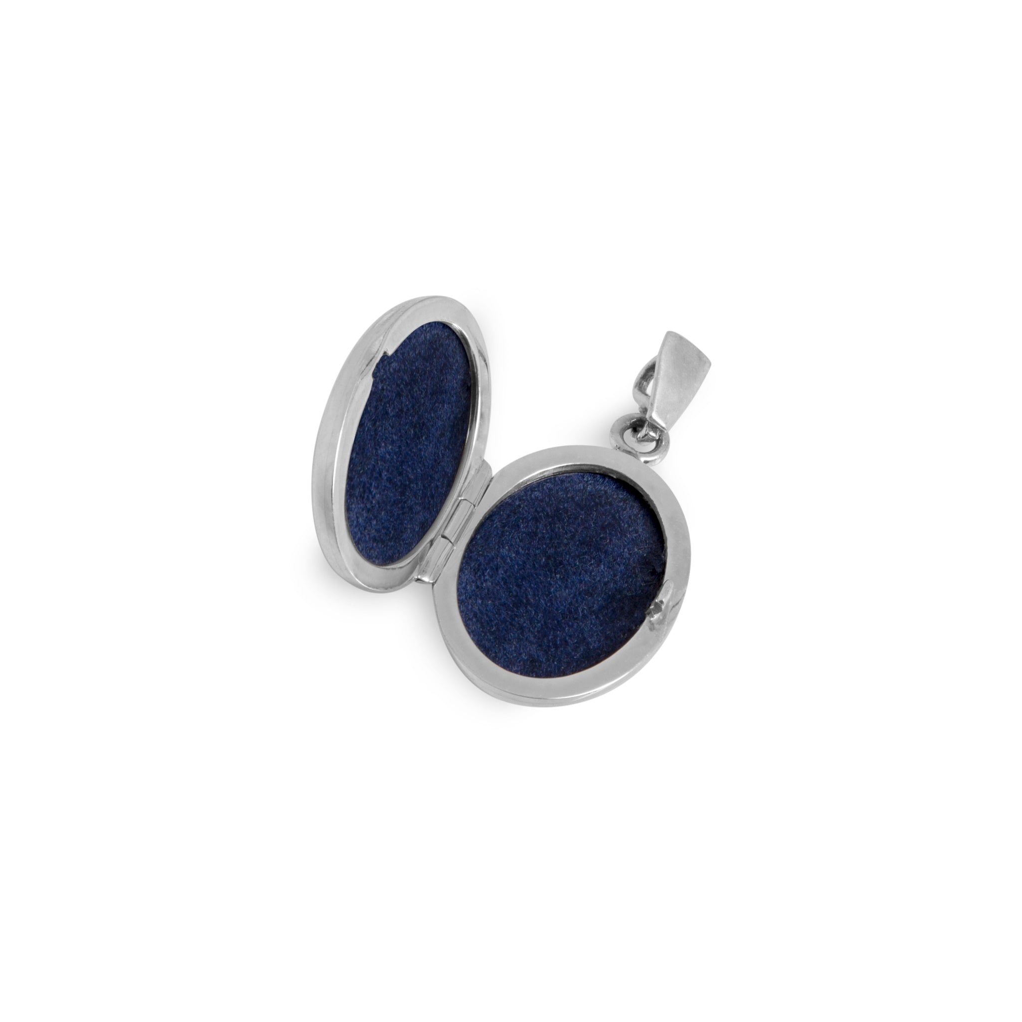 Silver Plated Oval Locket - INDIA