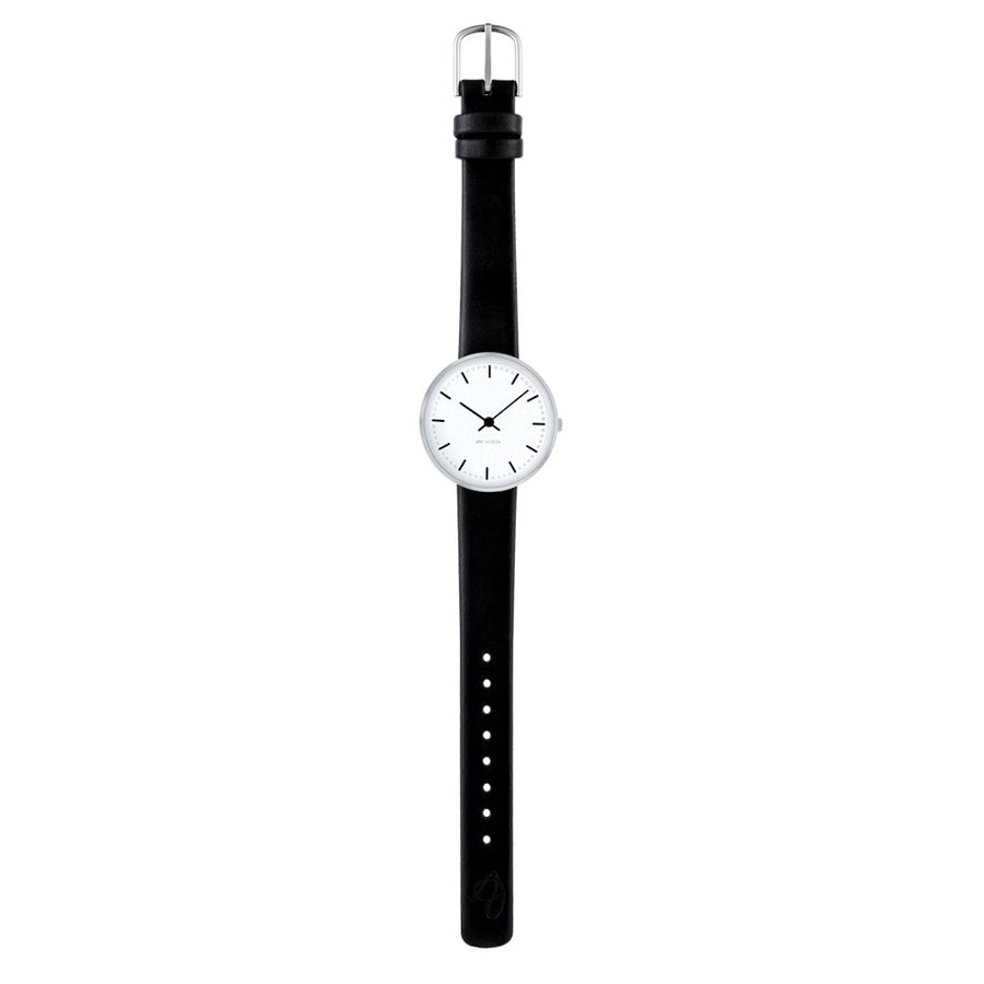 Arne Jacobsen City Hall Watch 30mm White Dial