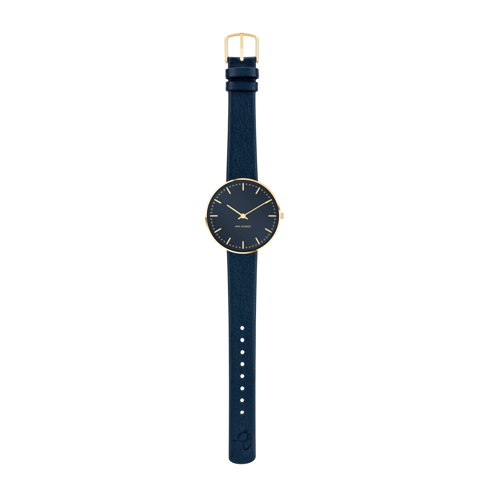 Hall. See Arne Jacobsen City Hall Watch 34mm Blue Dial