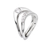 brilliant cut diamond engagement and wedding ring set 